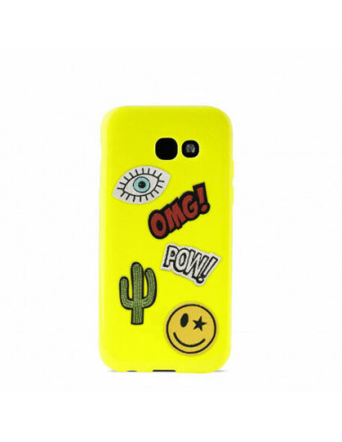 Puro - Capa Galaxy A3 2017 Verde...