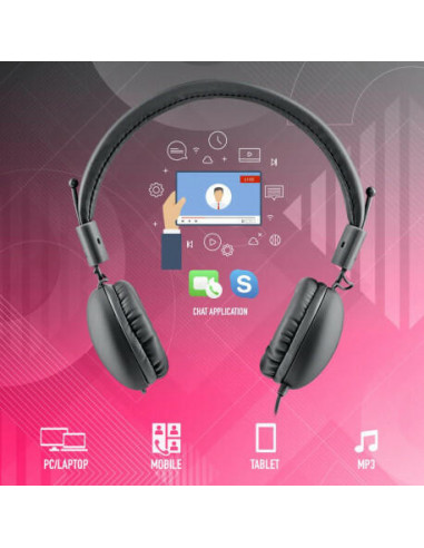 NGS - Auscultadores Crosshopblack