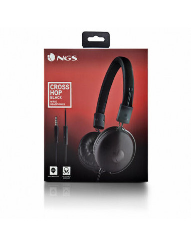 NGS - Auscultadores Crosshopblack