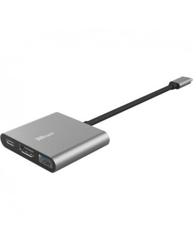 Adaptador USB-C 3 em 1 Trust Dalyx...