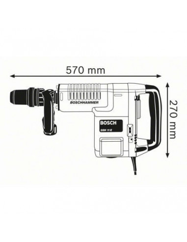 Bosch - Martelo Demolidor Gsh 11...