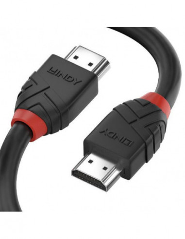 Lindy Cable Hdmi 8k60hz Black Line 1m...