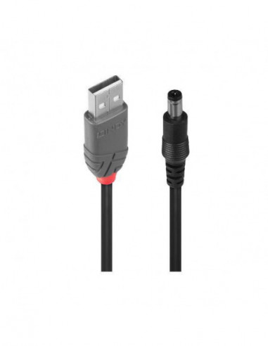 Cabo USB 2.0 Lindy - USB-A para DC...