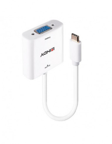 Adaptador Lindy USB-C para VGA 43355