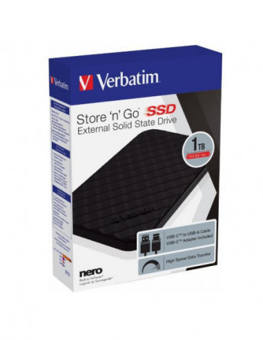 Disco SSD Externo Portátil Verbatim... Disco SSD Externo Portátil Verbatim...
