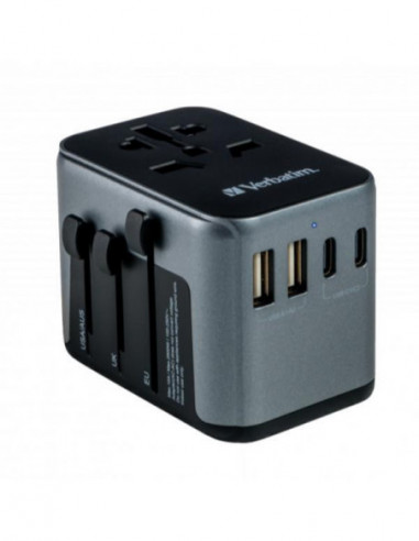 Adaptador de Viagem Universal... Adaptador de Viagem Universal...