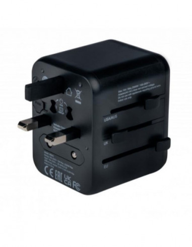 Adaptador de Viagem Verbatim UTA-01... Adaptador de Viagem Verbatim UTA-01...