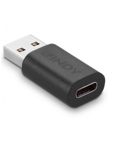Adaptador USB-A para USB-C Lindy... Adaptador USB-A para USB-C Lindy...