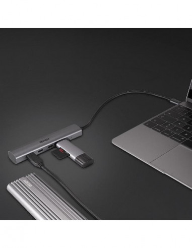 Hub USB Lindy 4 Portas USB 3.2 Gen 2... Hub USB Lindy 4 Portas USB 3.2 Gen 2...
