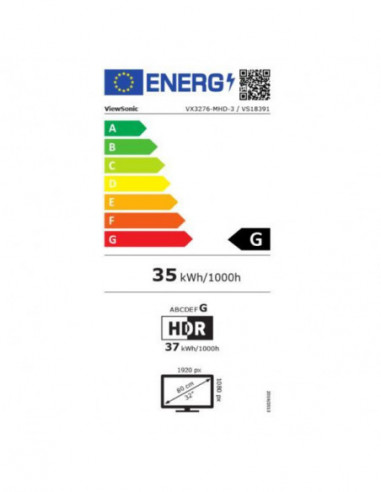 Monitor Viewsonic Led 32" Ips Full Hd...