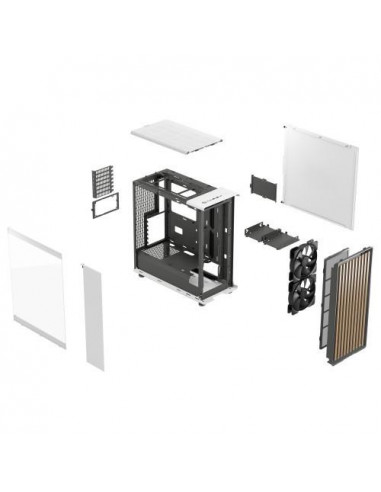 Caja Pc Fractal Design North Blanco