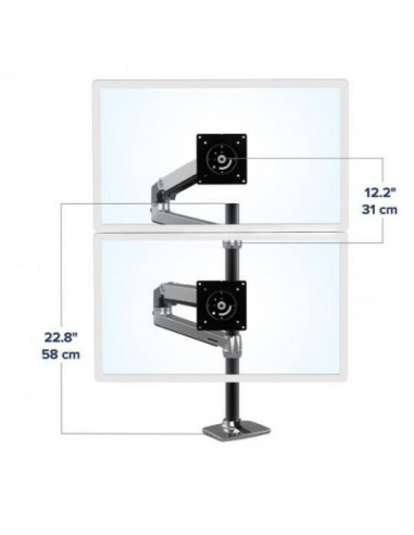 Suporte Ergotron LX 45-549-026 -... Suporte Ergotron LX 45-549-026 -...