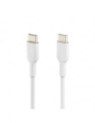 Cabo USB-C Belkin - 2m - Branco Cabo USB-C Belkin - 2m - Branco
