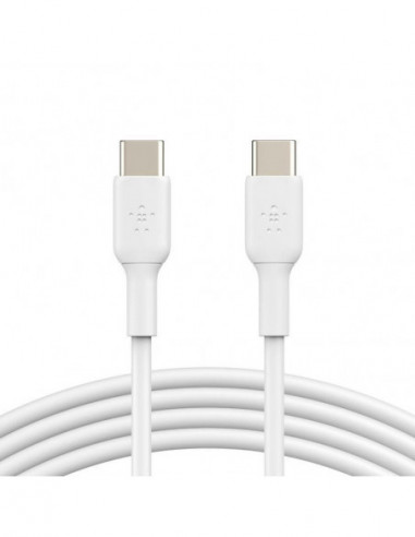 Cabo USB-C Belkin - 2m - Branco Cabo USB-C Belkin - 2m - Branco
