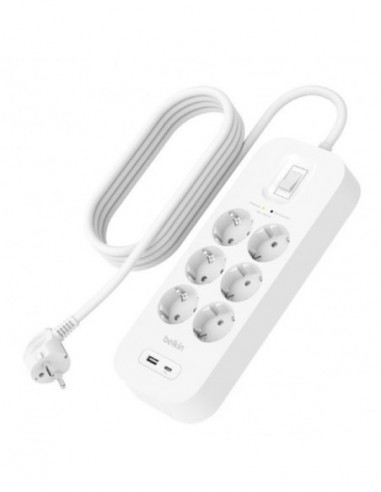 Extensão Elétrica Belkin Surge Socket... Extensão Elétrica Belkin Surge Socket...