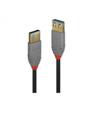Cabo Extensão USB 3.2 Tipo A Lindy,... Cabo Extensão USB 3.2 Tipo A Lindy,...