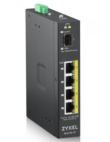 Switch Zyxel RGS100-5P Gigabit...