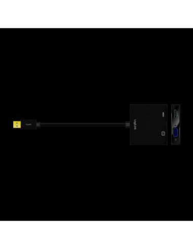 Adaptador USB 3.0 para VGA/HDMI... Adaptador USB 3.0 para VGA/HDMI...