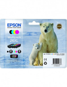 Tinteiro EPSON 26 Multipack...