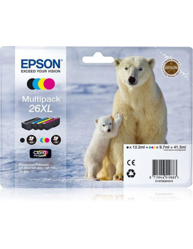 Tinteiro EPSON 26 Multipack 4 Cores... Tinteiro EPSON 26 Multipack 4 Cores...