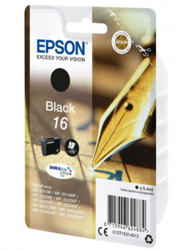 Tinteiro EPSON 16 Preto -...