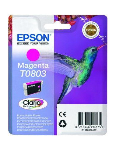 Epson T0803 - 7.4 ml - magenta -...