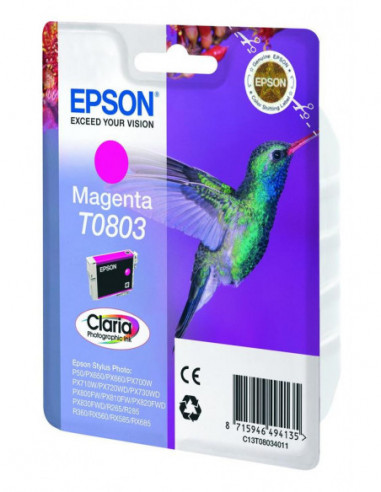 Epson T0803 - 7.4 ml - magenta -...