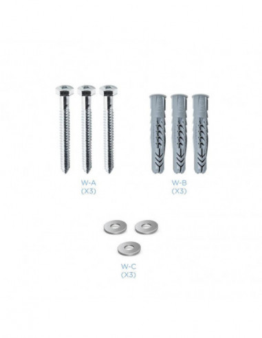 Suporte de Parede Tooq LP4255T-B para...