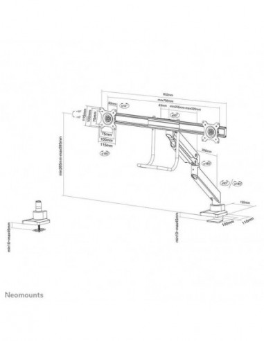 Suporte Monitor NewStar...