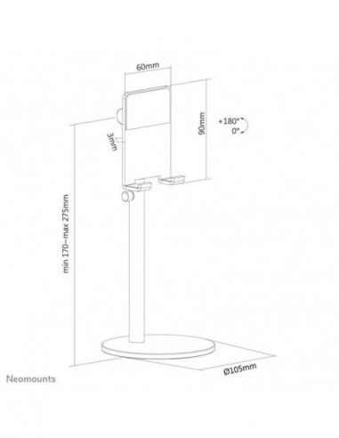 Suporte para Telemóvel Newstar... Suporte para Telemóvel Newstar...