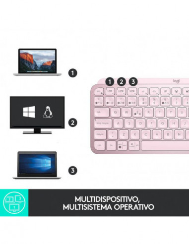 Teclado Español Logitech Mx Keys Mini...