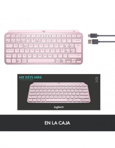 Teclado Español Logitech Mx Keys Mini...