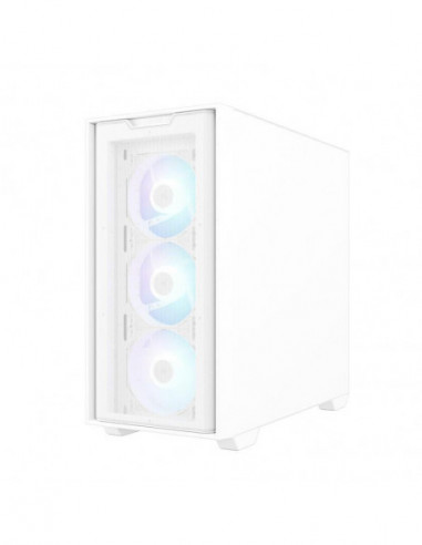 Caixa PC Asus A21 Plus TG ARGB Branca...