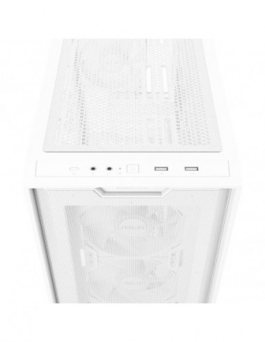 Caixa PC Asus A21 Plus TG ARGB Branca...