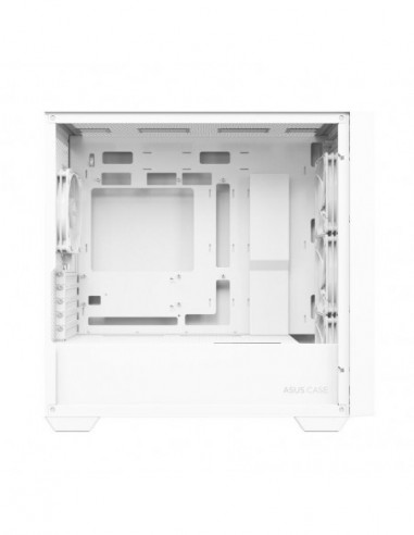 Caixa PC Asus A21 Plus TG ARGB Branca...