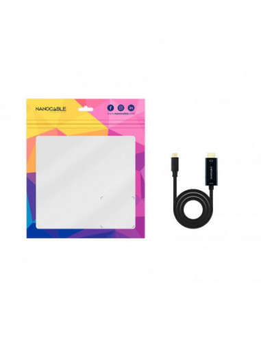 Cabo Nanocable USB-C para HDMI... Cabo Nanocable USB-C para HDMI...