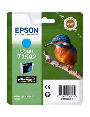 Tinteiro EPSON T1592 Ciano - Stylus... Tinteiro EPSON T1592 Ciano - Stylus...