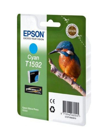Tinteiro EPSON T1592 Ciano - Stylus... Tinteiro EPSON T1592 Ciano - Stylus...