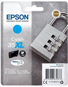 Tinteiro EPSON 35 Ciano XL...