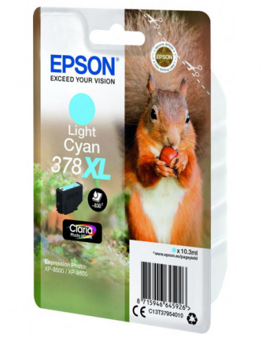 Tinteiro EPSON 378 Ciano Claro XL -... Tinteiro EPSON 378 Ciano Claro XL -...