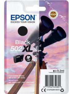 Tinteiro EPSON 502 Preto XL...
