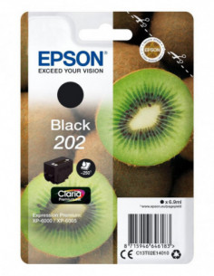Epson 202 - 6.9 ml - preto...