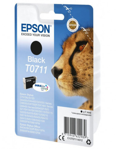 Tinteiro EPSON T0711 Preto - B40/110,... Tinteiro EPSON T0711 Preto - B40/110,...