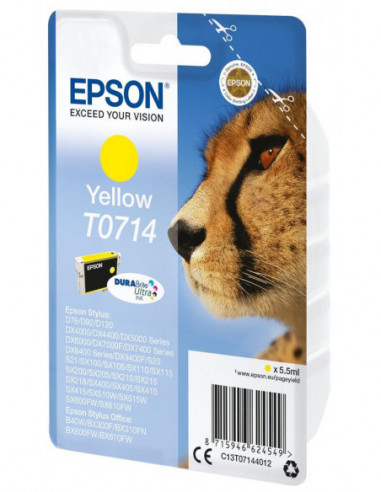 Tinteiro EPSON T0714 Amarelo -...