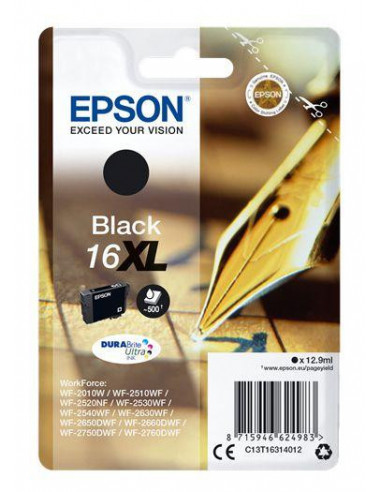 Tinteiro EPSON 16 Preto XL -...