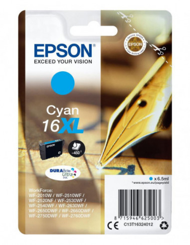 Epson 16XL - 6.5 ml - XL - azul cyan... Epson 16XL - 6.5 ml - XL - azul cyan...