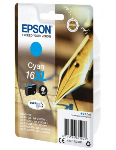 Epson 16XL - 6.5 ml - XL - azul cyan... Epson 16XL - 6.5 ml - XL - azul cyan...