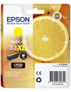 Tinteiro EPSON 33 Amarelo...