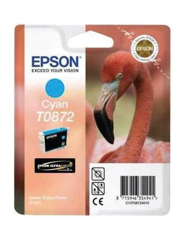 Tinteiro EPSON T0872 Ciano Ultra... Tinteiro EPSON T0872 Ciano Ultra...