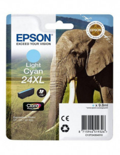 Tinteiro EPSON 24 Ciano...